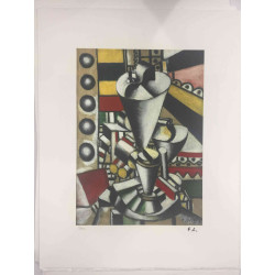 Fernand Leger Lithografie off set 50x65 cm gecertificeerd