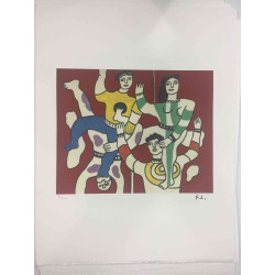 Fernand Leger Lithographie Offset 50x65 cm zertifiziert