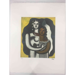 Fernand Leger Lithografie off set 50x65 cm gecertificeerd