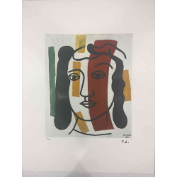 Fernand Leger Lithografie off set 50x65 cm gecertificeerd