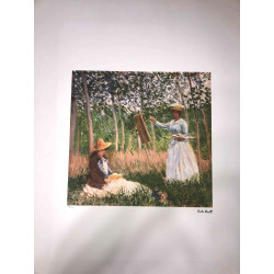 Claude Monet litho off set 50x70 cm