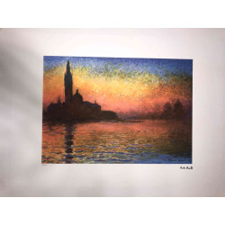 Set de litografías de Claude Monet 50x70 cm