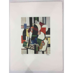 Fernand Leger Lithographie Offset 50x65 cm zertifiziert