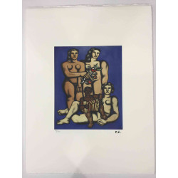 Fernand Leger Lithografie off set 50x65 cm gecertificeerd