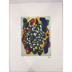 Fernand Leger Lithographie Offset 50x65 cm zertifiziert