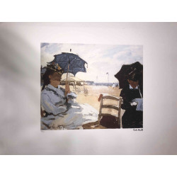 Claude Monet litho off set 50x70 cm