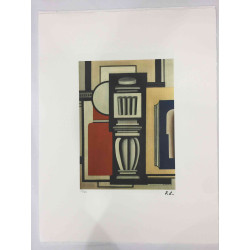 Fernand Leger Lithografie off set 50x65 cm gecertificeerd
