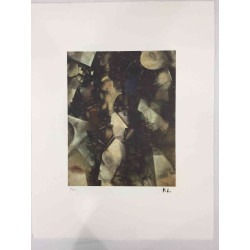 Fernand Leger Lithografie off set 50x65 cm gecertificeerd