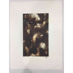 Fernand Leger Lithographie Offset 50x65 cm zertifiziert