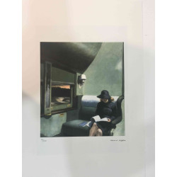 Edward Hopper Lithographie Offset 57x38 cm zertifiziert