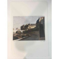 Edward Hopper Lithographie Offset 57x38 cm zertifiziert