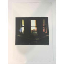 Edward Hopper Lithographie Offset 57x38 cm zertifiziert