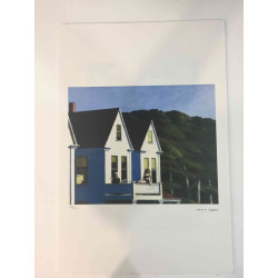 Edward Hopper Lithographie Offset 57x38 cm zertifiziert