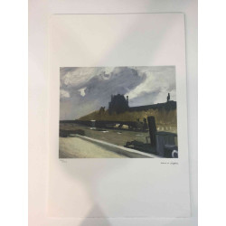 Edward Hopper Lithographie Offset 57x38 cm zertifiziert