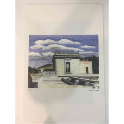 Edward Hopper Lithographie Offset 57x38 cm zertifiziert