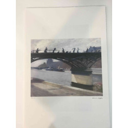 Edward Hopper Lithographie Offset 57x38 cm zertifiziert
