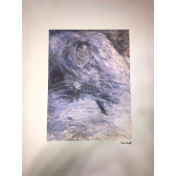 Claude Monet litho off set 50x70 cm