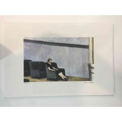 Edward Hopper Lithographie Offset 57x38 cm zertifiziert