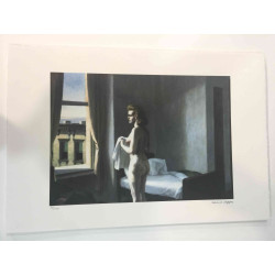 Edward Hopper Lithographie Offset 57x38 cm zertifiziert