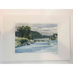 Edward Hopper Lithografie off set 57x38 cm gecertificeerd