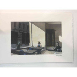Edward Hopper Lithographie Offset 57x38 cm zertifiziert