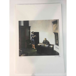 Edward Hopper Lithografie off set 57x38 cm gecertificeerd