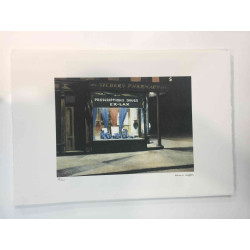 Edward Hopper Lithografie off set 57x38 cm gecertificeerd