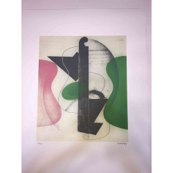 Man Ray Off set litografía 50x65 cm certificada