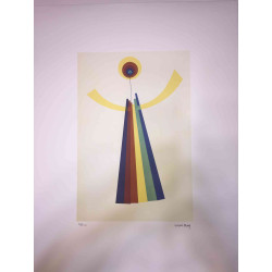 Litografia Man Ray Off set 50x65 cm certificada
