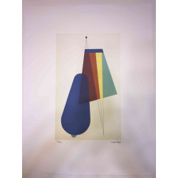 Litografia Man Ray Off set 50x65 cm certificada