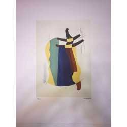 Litografia Man Ray Off set 50x65 cm certificada