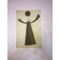 Litografia Man Ray Off set 50x65 cm certificada