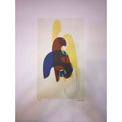 Litografia Man Ray Off set 50x65 cm certificada