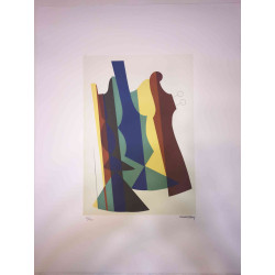 Litografia Man Ray Off set 50x65 cm certificada