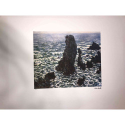 Set de litografías de Claude Monet 50x70 cm