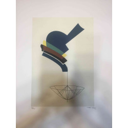Litografia Man Ray Off set 50x65 cm certificada