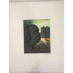 Litografia Man Ray Off set 50x65 cm certificada