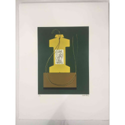 Litografia Man Ray Off set 50x65 cm certificada