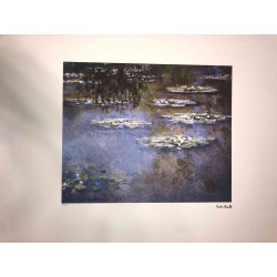 Set de litografías de Claude Monet 50x70 cm