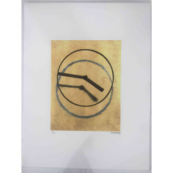 Man Ray Off set litho 50x65 cm gecertificeerd
