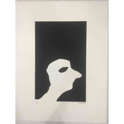 Litografia Man Ray Off set 50x65 cm certificada