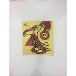 Man Ray Off set litho 50x65 cm gecertificeerd