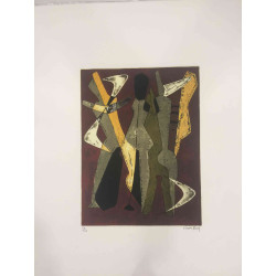 Litografia Man Ray Off set 50x65 cm certificada