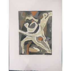 Marino Marini Lithographie hors set 50x70 cm certifiée