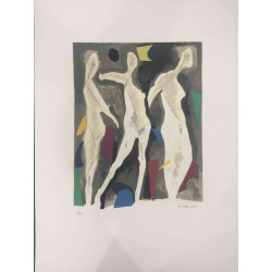 Marino Marini Lithographie hors set 50x70 cm certifiée