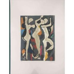 Marino Marini Lithographie hors set 50x70 cm certifiée