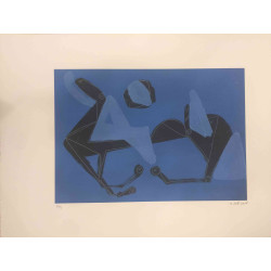 Marino Marini Lithographie hors set 50x70 cm certifiée