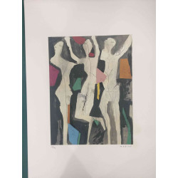 Marino Marini Lithographie hors set 50x70 cm certifiée