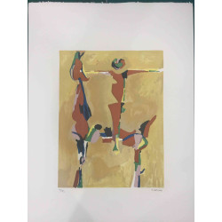 Marino Marini Lithographie hors set 50x70 cm certifiée