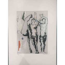 Marino Marini Lithographie hors set 50x70 cm certifiée
